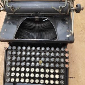 This is a 1915 old typewriter which is well over a 100 years old and still to this day working